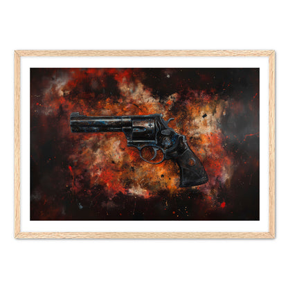 Old Reliable Revolver  Wall Art