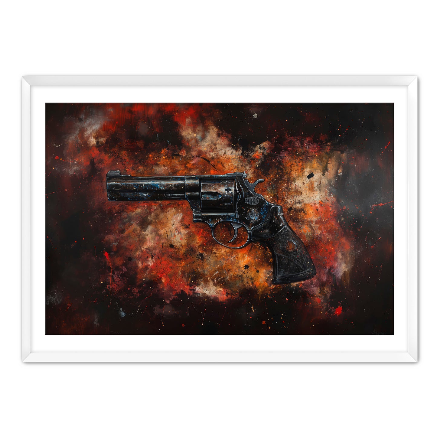 Old Reliable Revolver  Wall Art