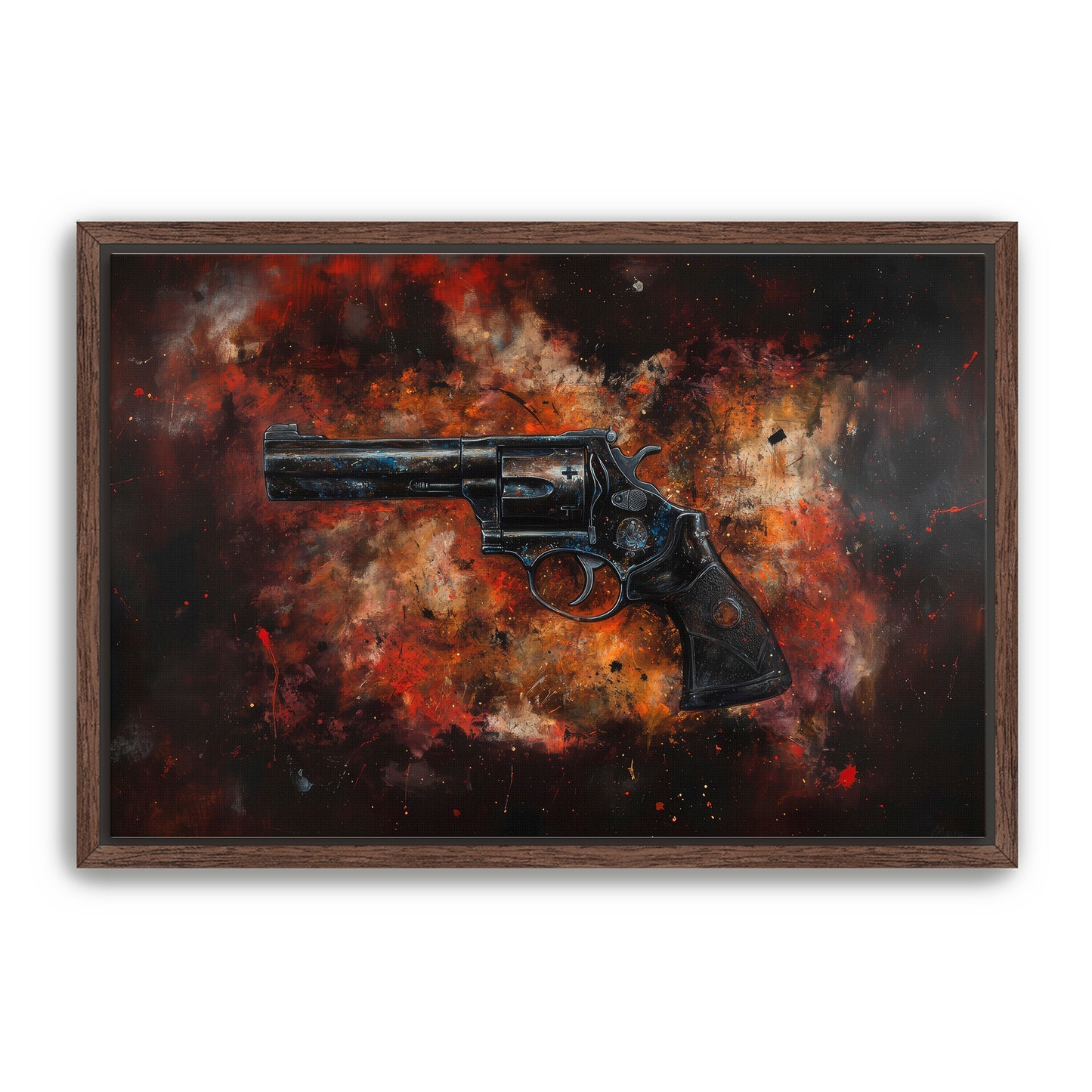 Old Reliable Revolver  Wall Art