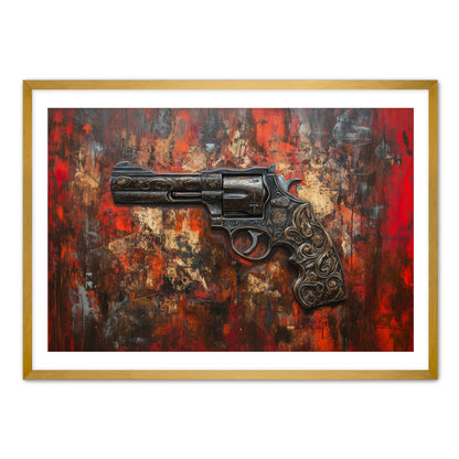 Old School Shot  Wall Art