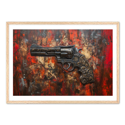 Old School Shot  Wall Art