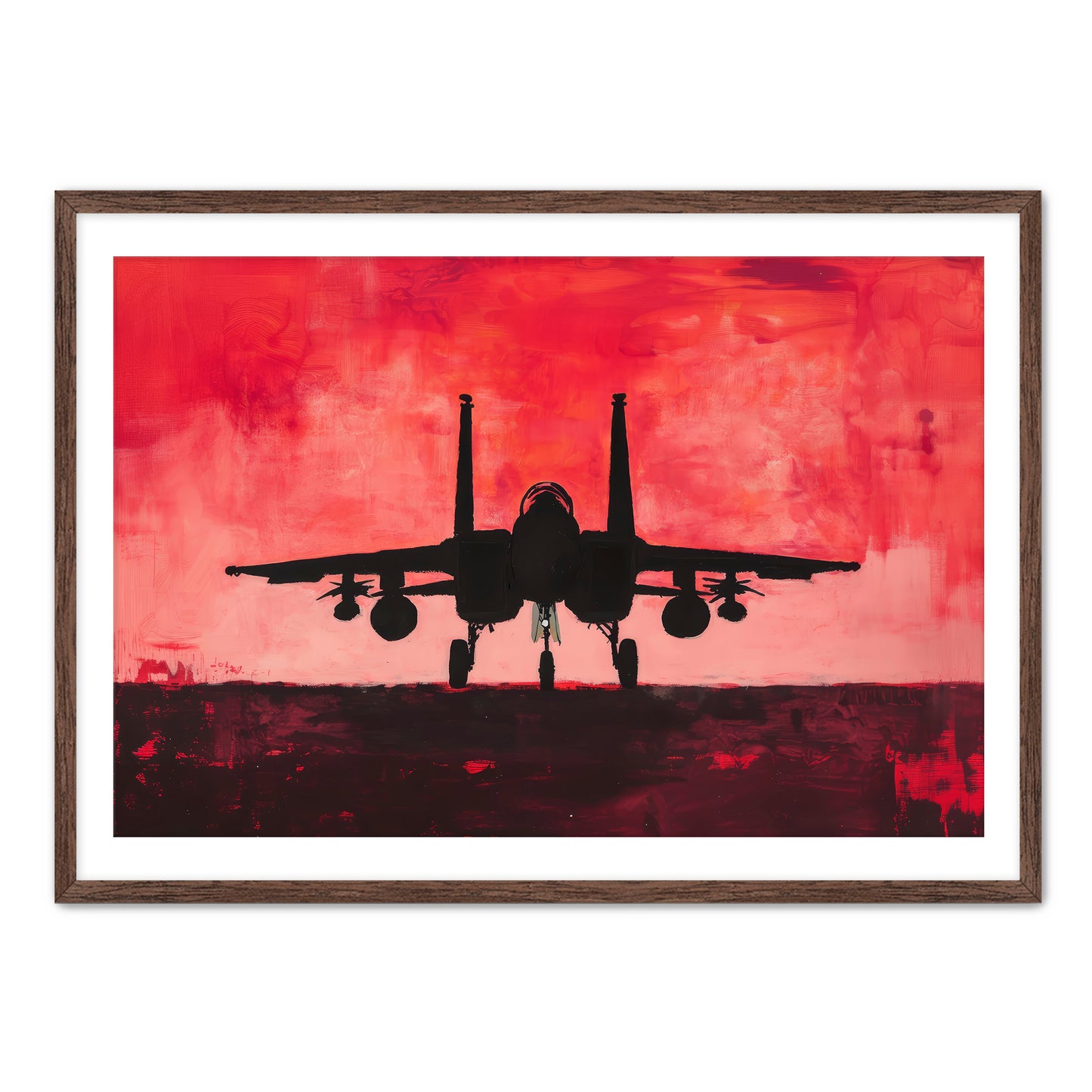 On NATO's Wings  Wall Art