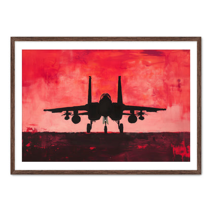 On NATO's Wings  Wall Art