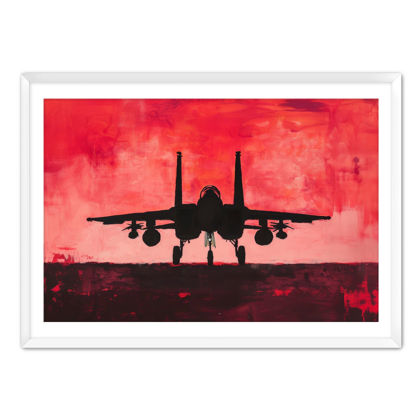 On NATO's Wings  Wall Art