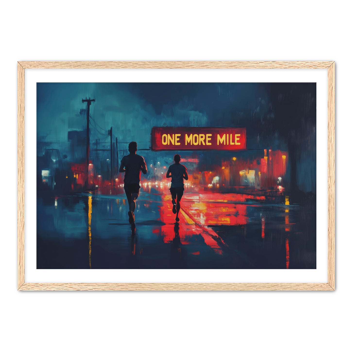 One More Mile  Wall Art
