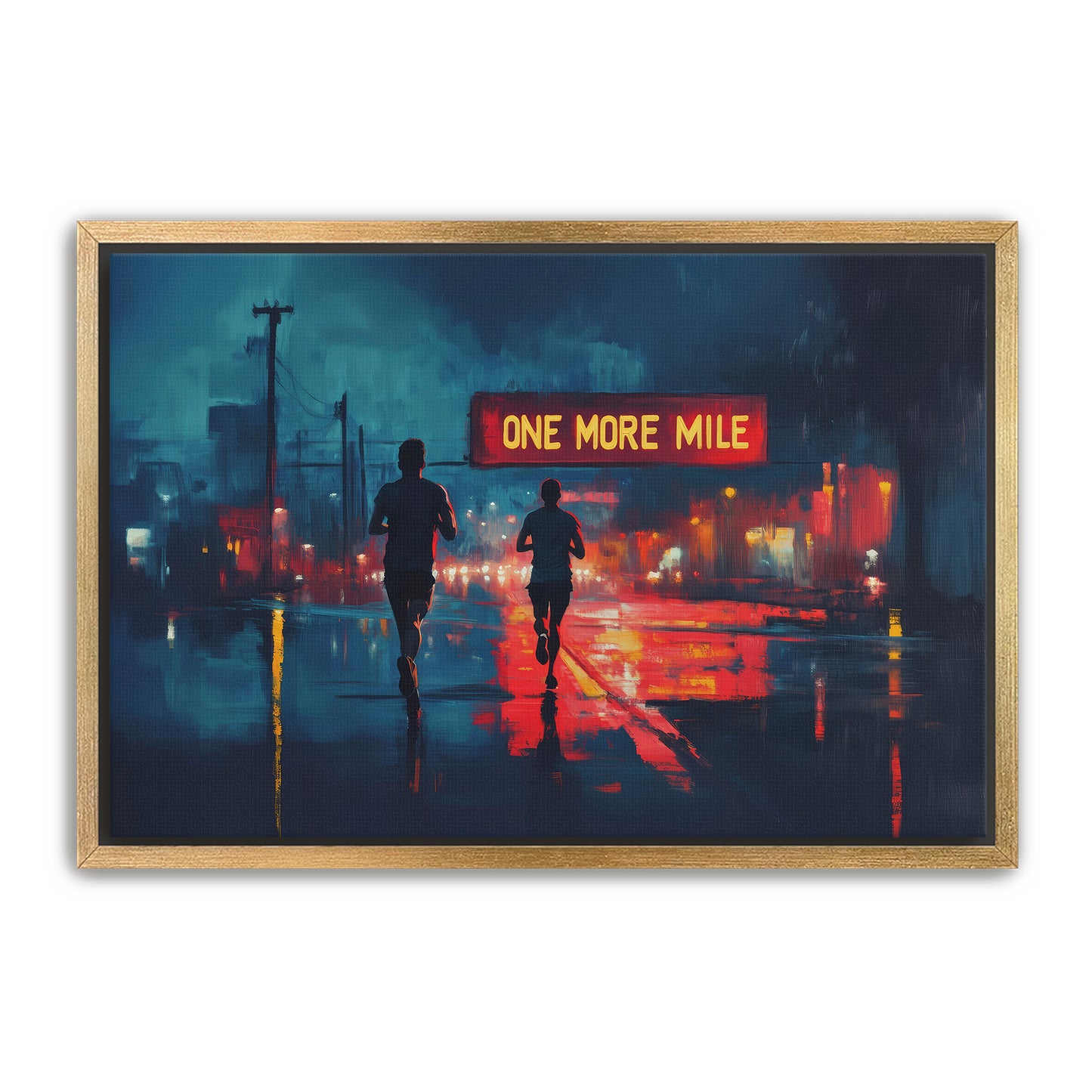One More Mile  Wall Art