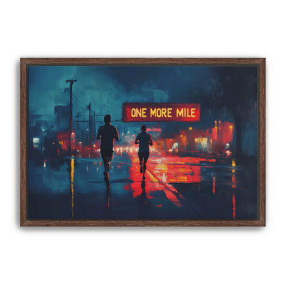 One More Mile  Wall Art