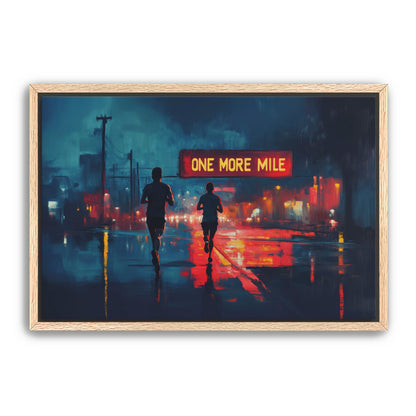 One More Mile  Wall Art