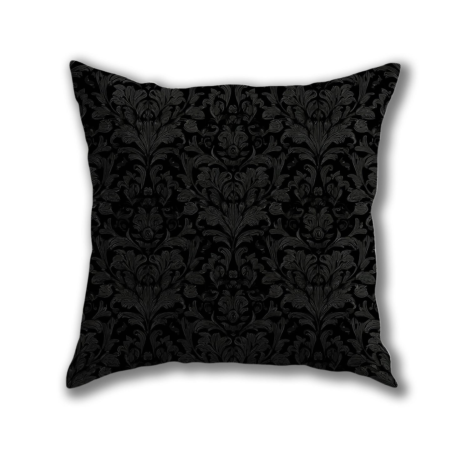 Ornate Foliage Pattern Pillow