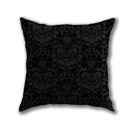 Ornate Foliage Pattern Pillow