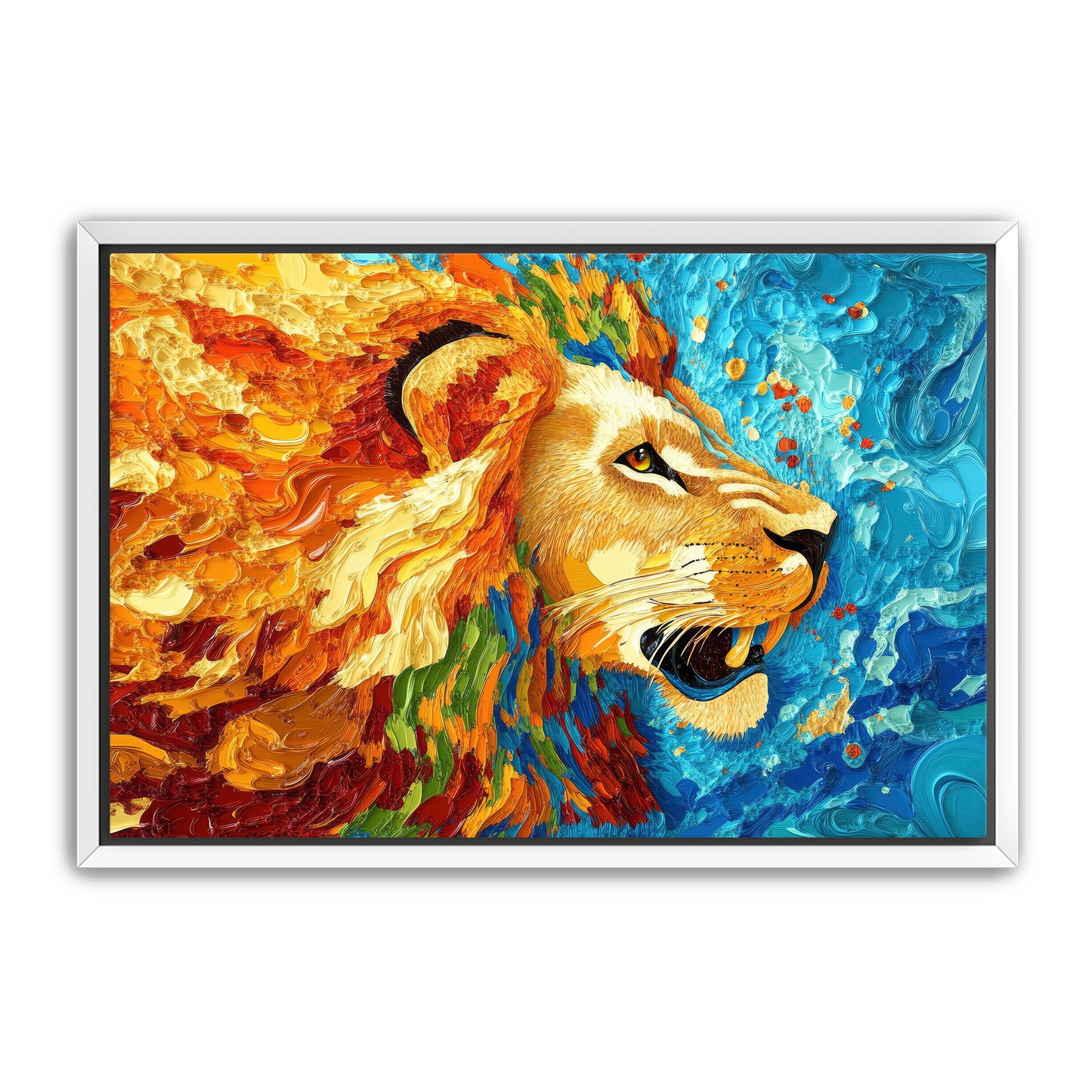 Painted Mane  Wall Art