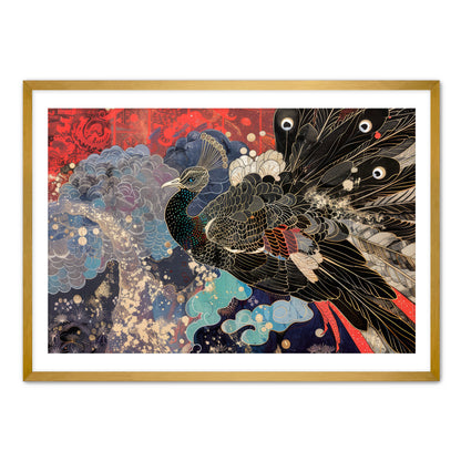 Peacock King  Wall Art
