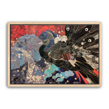 Peacock King  Wall Art