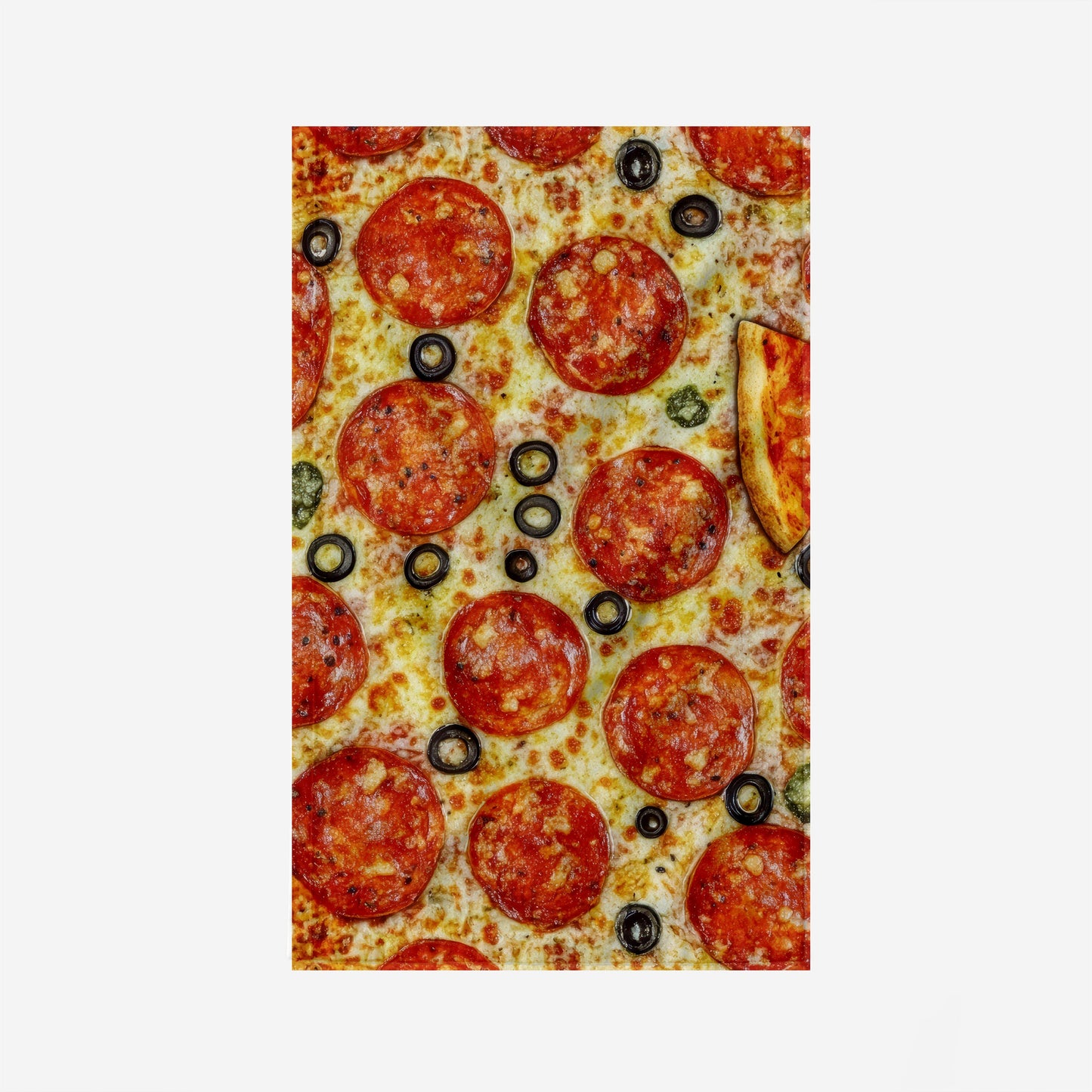 Pepperoni Paradise Pizza Kitchen Towel