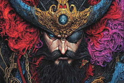 Pirate King  Wall Art