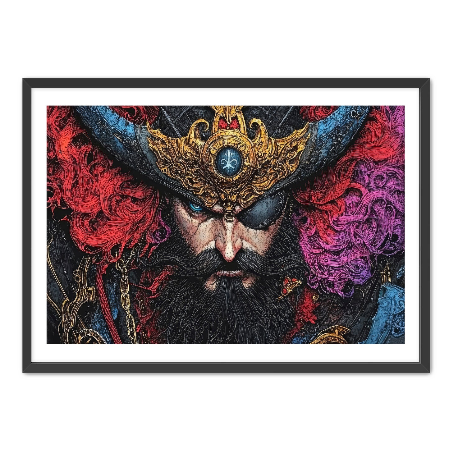 Pirate King  Wall Art