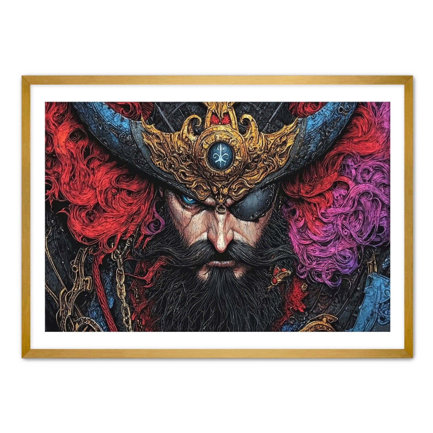 Pirate King  Wall Art