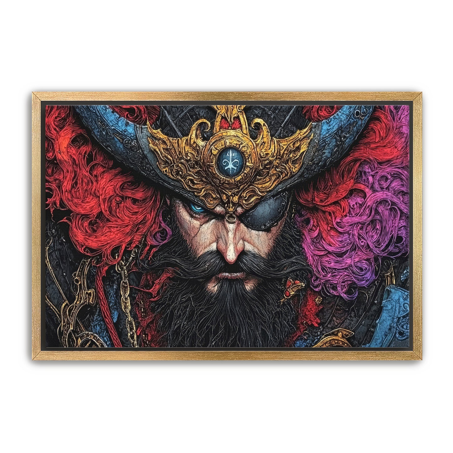 Pirate King  Wall Art