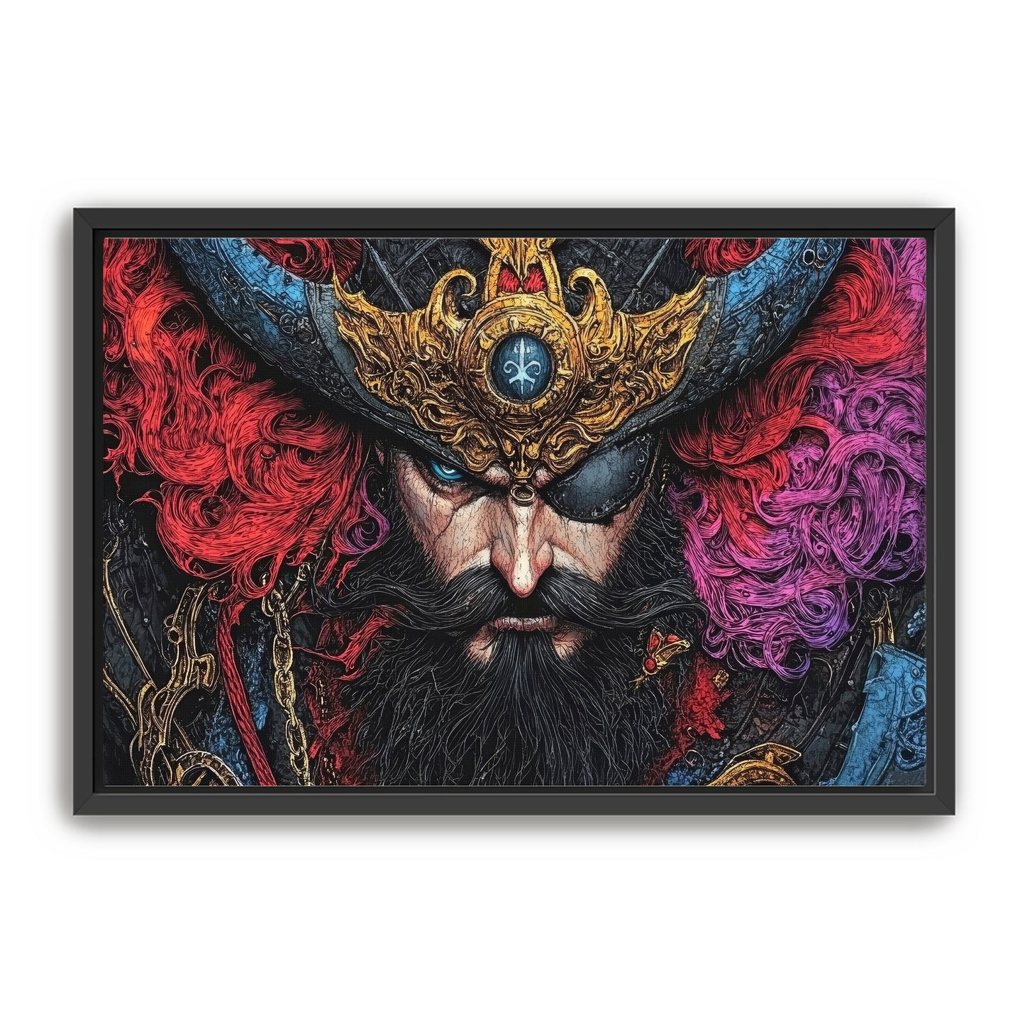 Pirate King  Wall Art