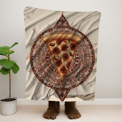 Pizza Circle Blanket