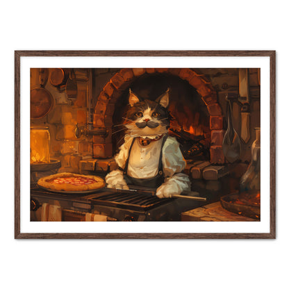 Pizza and Paws  Wall Art