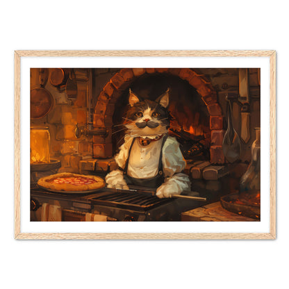 Pizza and Paws  Wall Art