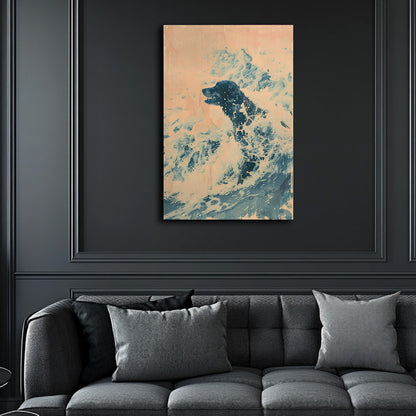 Sea Foam and Wags  Wall Art
