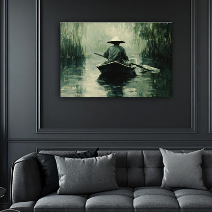 Quiet Fisherman  Wall Art