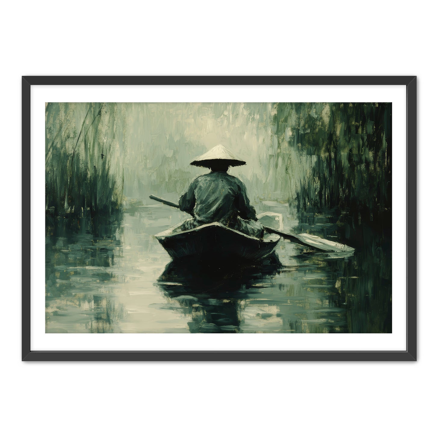Quiet Fisherman  Wall Art