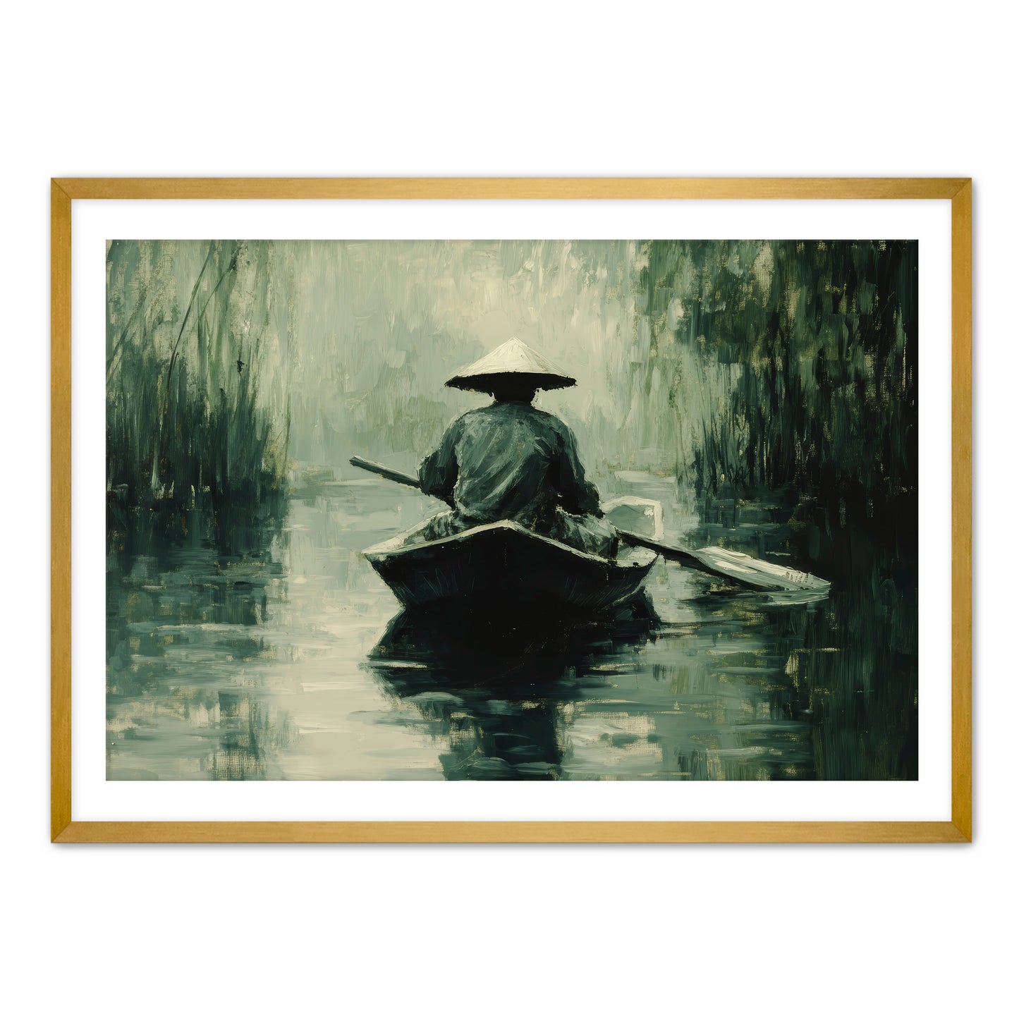 Quiet Fisherman  Wall Art