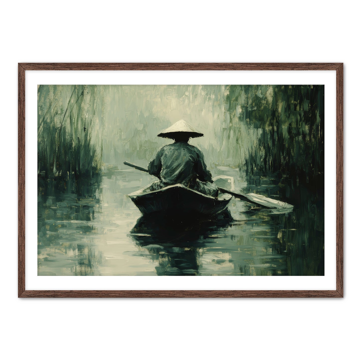Quiet Fisherman  Wall Art