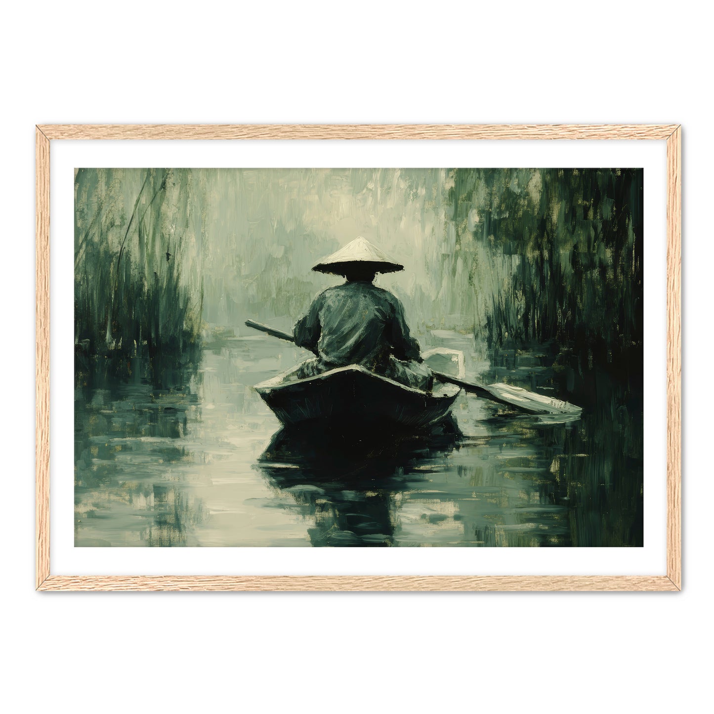 Quiet Fisherman  Wall Art