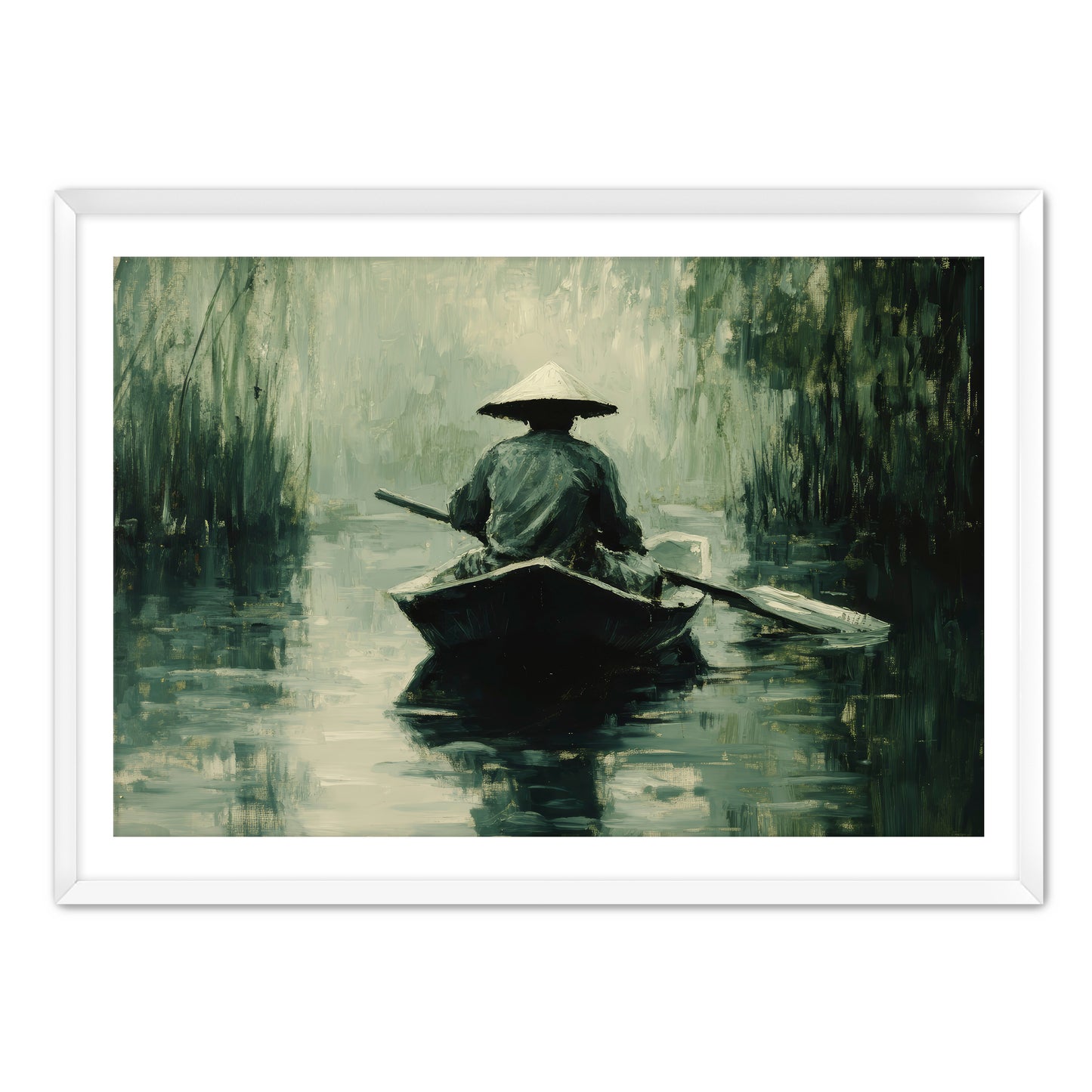 Quiet Fisherman  Wall Art