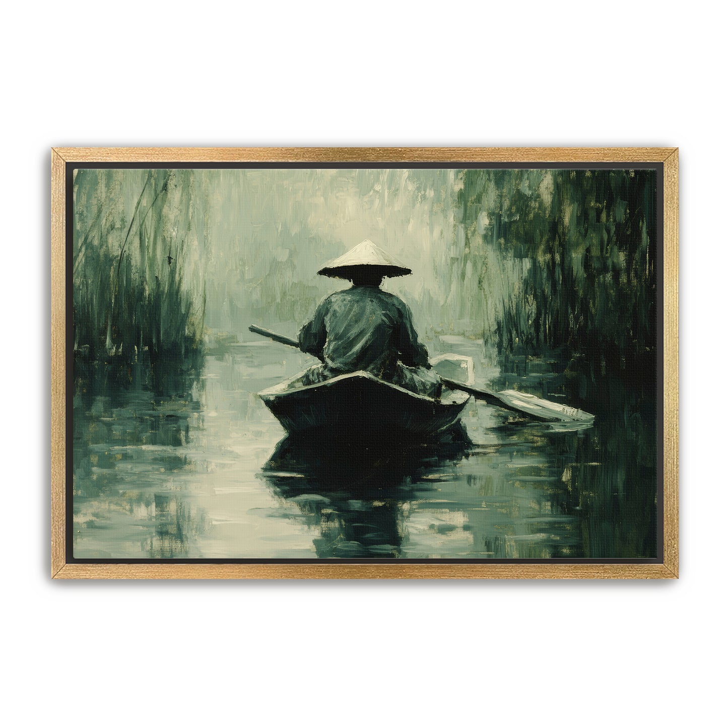 Quiet Fisherman  Wall Art