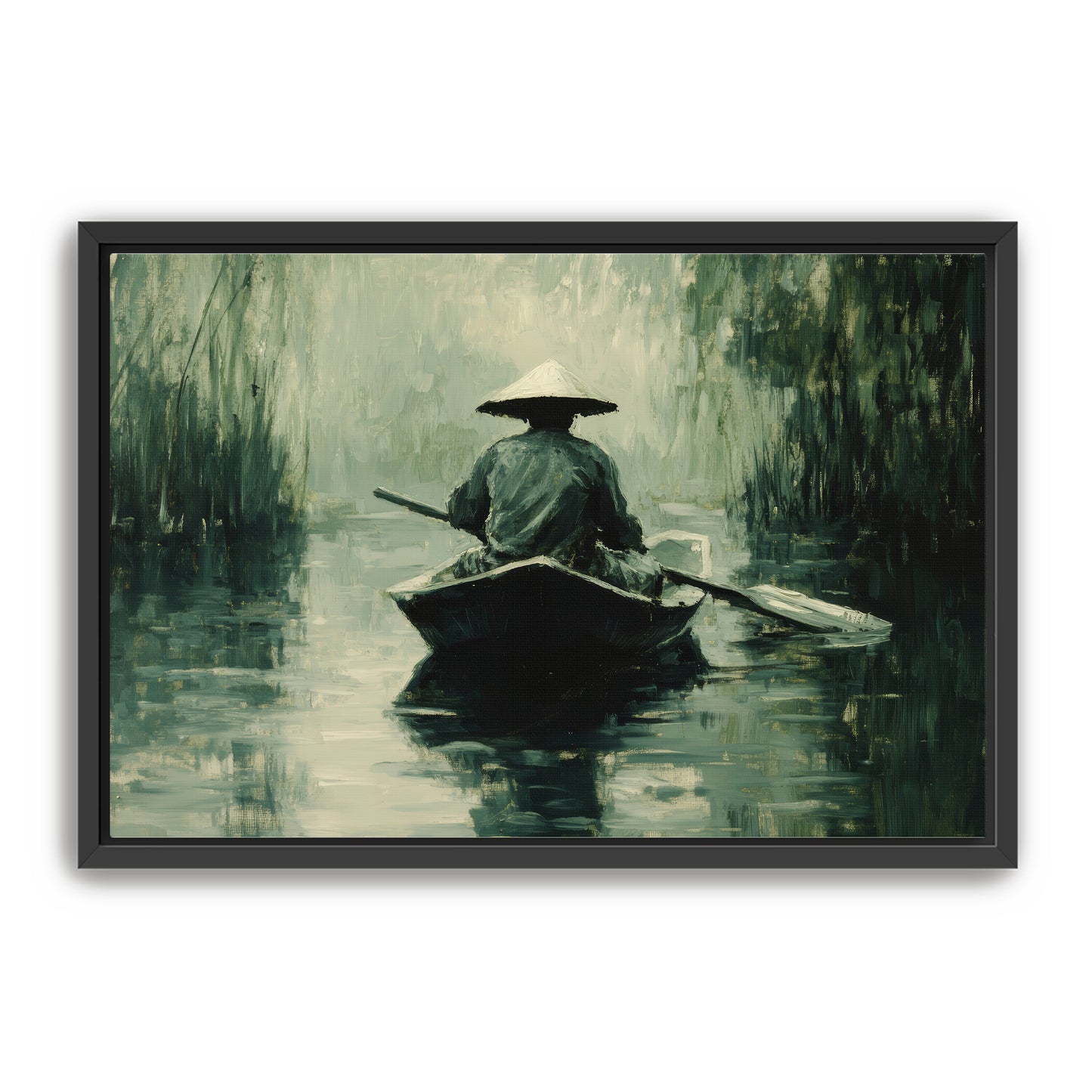 Quiet Fisherman  Wall Art