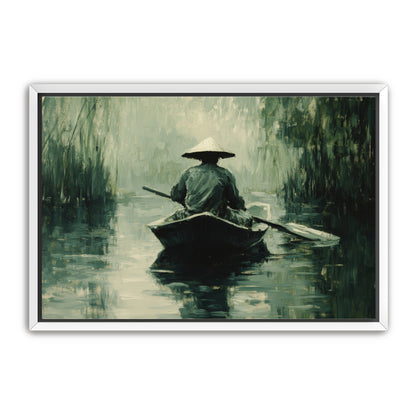 Quiet Fisherman  Wall Art