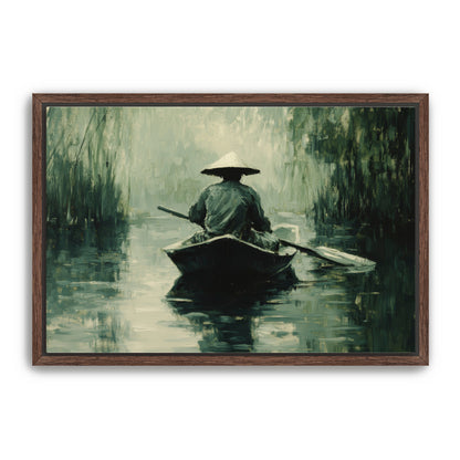 Quiet Fisherman  Wall Art