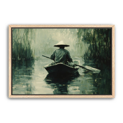 Quiet Fisherman  Wall Art
