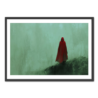 Red Cloak  Wall Art