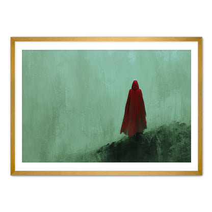 Red Cloak  Wall Art