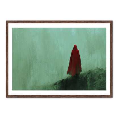 Red Cloak  Wall Art