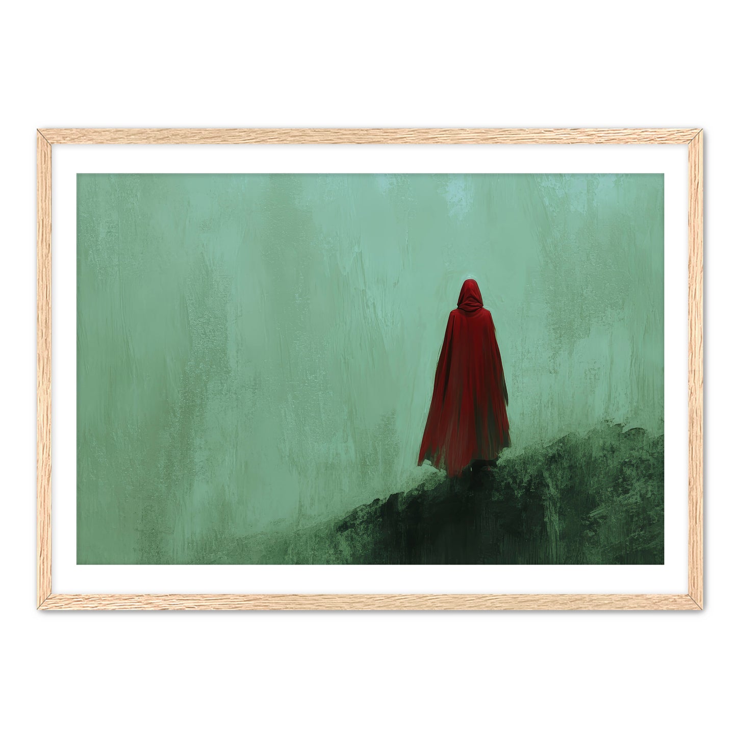 Red Cloak  Wall Art