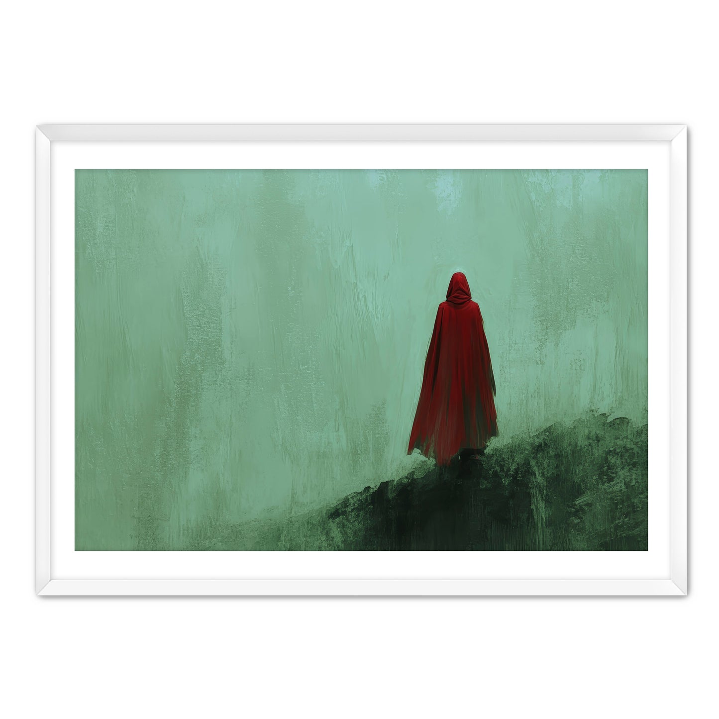 Red Cloak  Wall Art