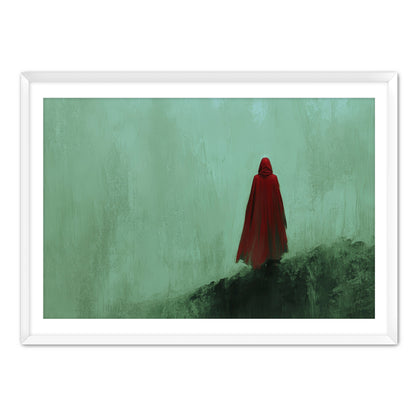 Red Cloak  Wall Art
