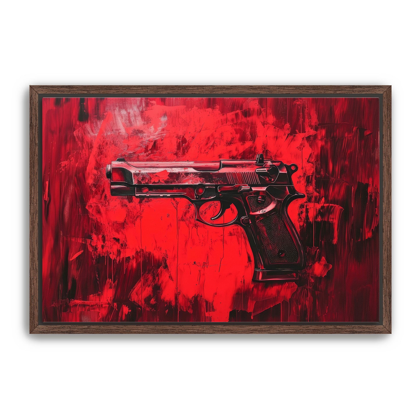 Red Pistol  Wall Art