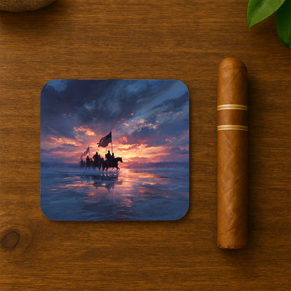 Riders At Sunset Coasters