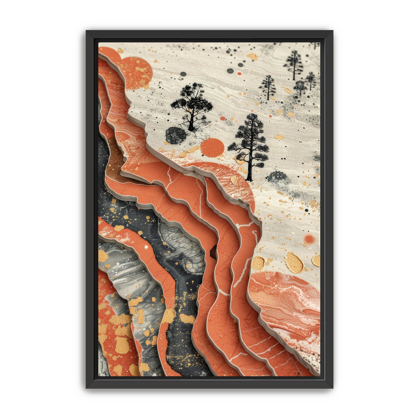 Ridge and Steps  Wall Art