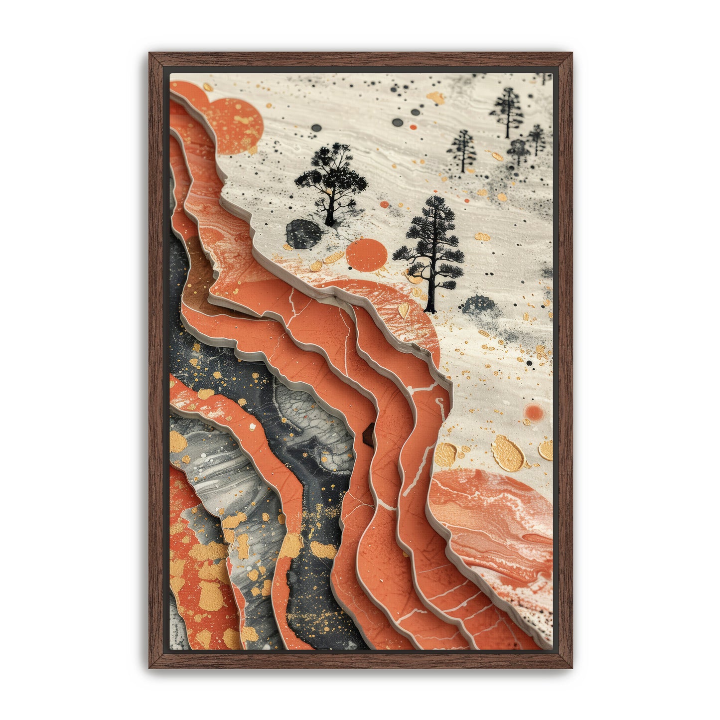 Ridge and Steps  Wall Art