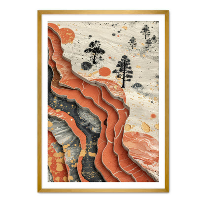 Ridge and Steps  Wall Art