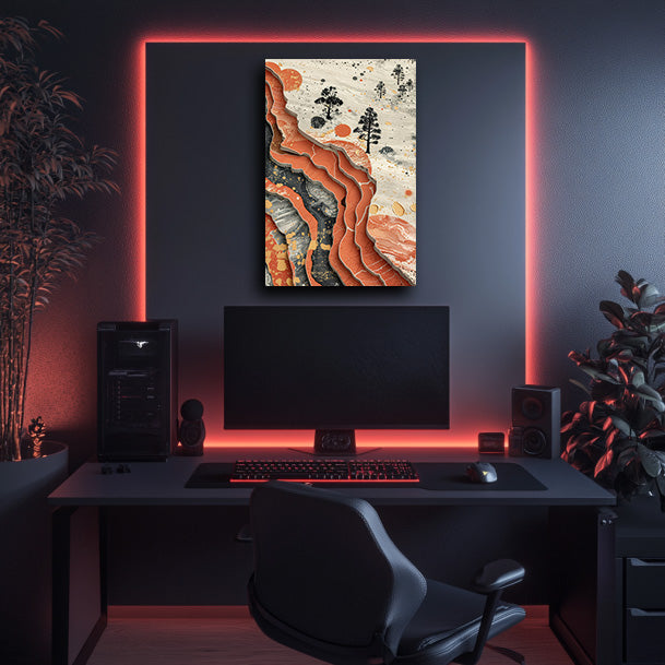 Ridge and Steps  Wall Art
